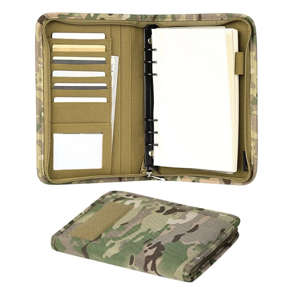 Tactical Stationery Outdoor Tactical Notepad Loose-leaf Removable A5 Notebook Case