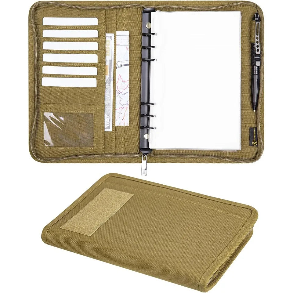 Tactical Stationery Outdoor Tactical Notepad Loose-leaf Removable A5 Notebook Case