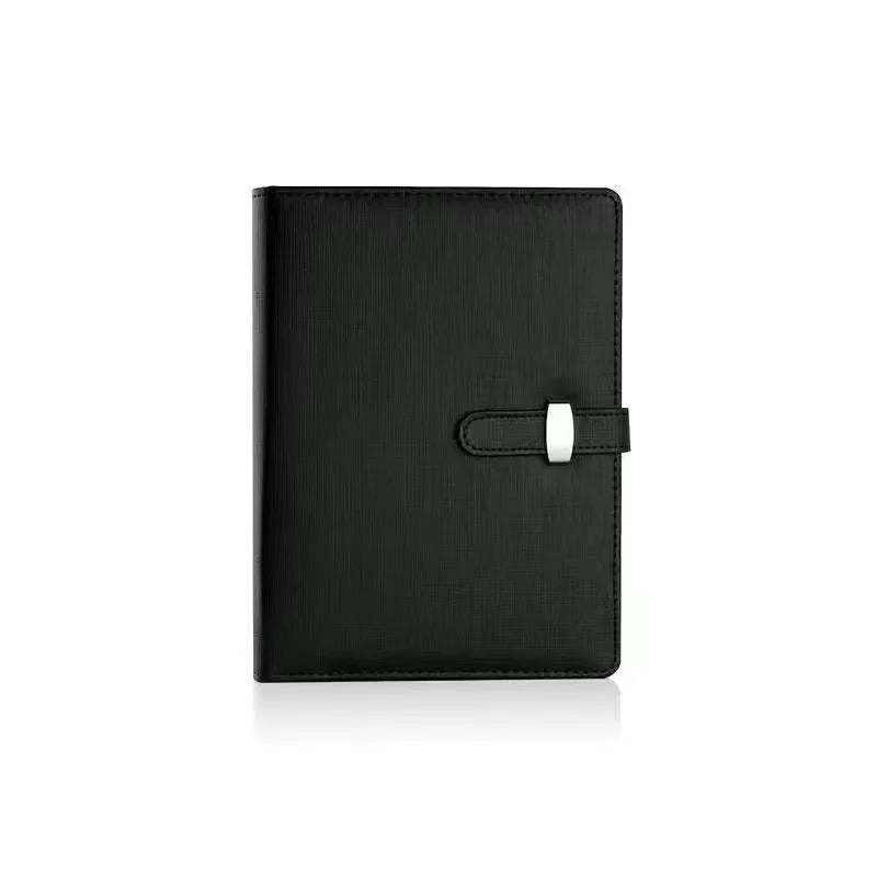 A5 23x17cm 6 Ring Binder PU Clip-on Notebook Leather Loose Leaf Notebook Cover Agenda Planner Organizer School Office Stationery