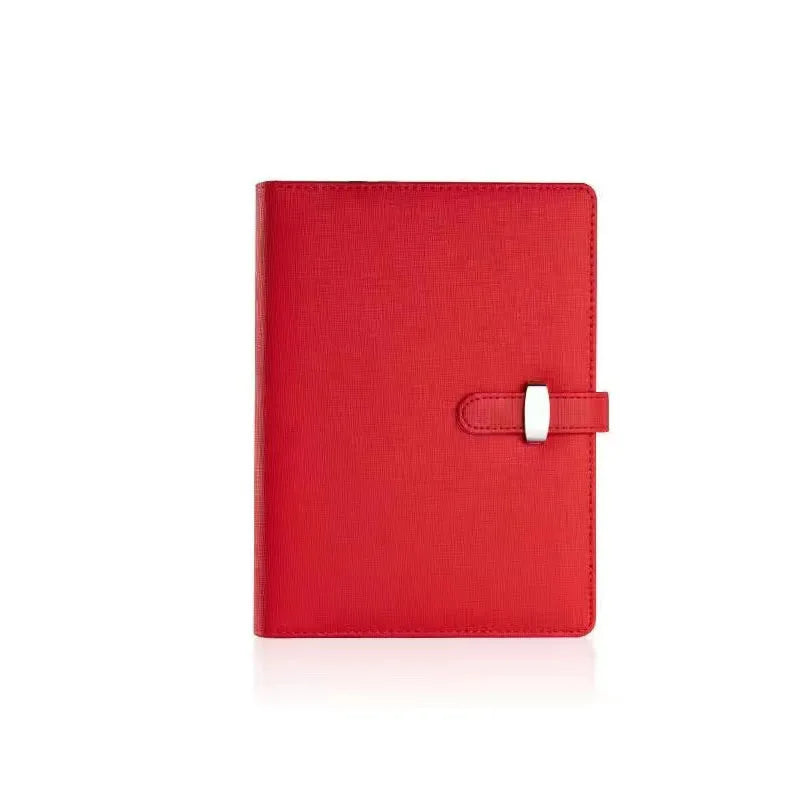 A5 23x17cm 6 Ring Binder PU Clip-on Notebook Leather Loose Leaf Notebook Cover Agenda Planner Organizer School Office Stationery