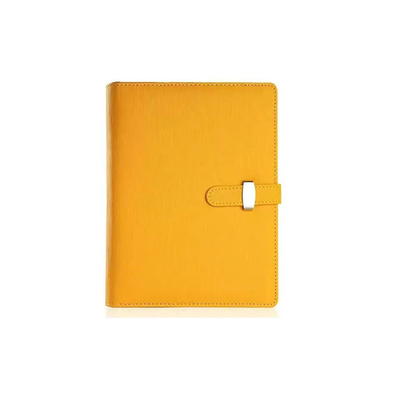 A5 23x17cm 6 Ring Binder PU Clip-on Notebook Leather Loose Leaf Notebook Cover Agenda Planner Organizer School Office Stationery