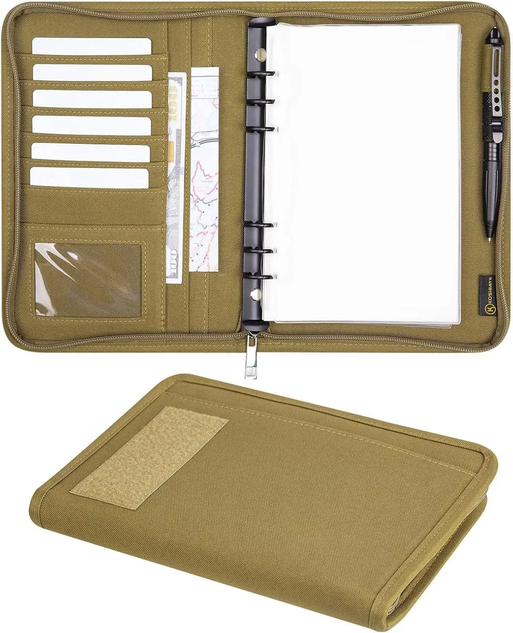 Tactical Stationery Outdoor Tactical Notepad Loose-leaf Removable A5 Notebook Case