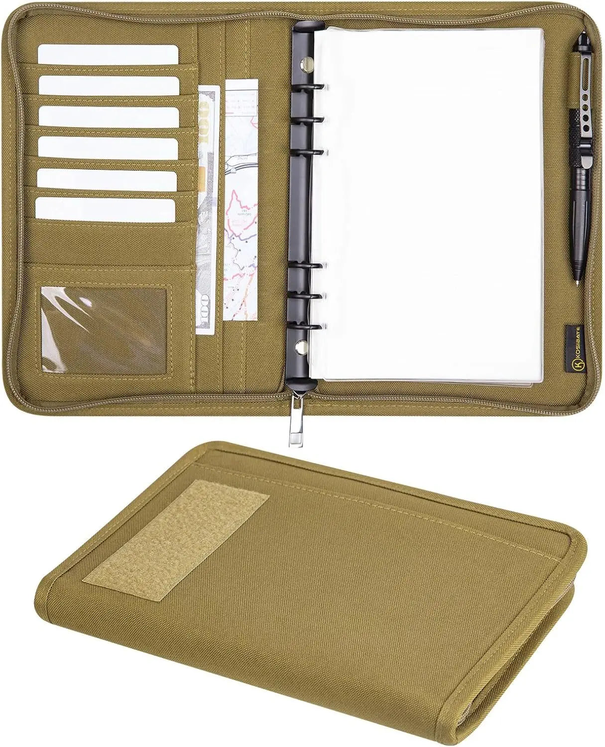 Tactical Stationery Outdoor Tactical Notepad Loose-leaf Removable A5 Notebook Case